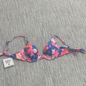 Kulani Kinis Floral Bikini Top